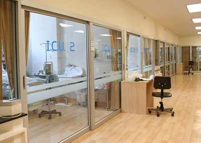 Anti-Bacterial Glass, Window and Door Applied in ICU